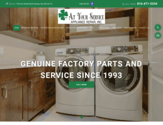 applianceservice-kc.com screenshot