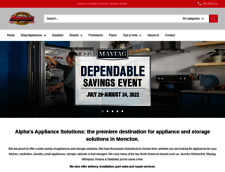 appliancesolutions.ca screenshot