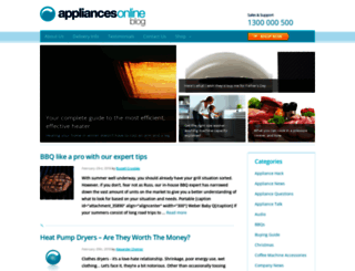 appliancesonlineblog.com.au screenshot