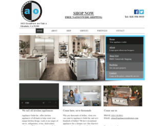 appliancesoutletstore.com screenshot