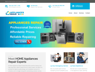 appliancesrepairdubai.com screenshot