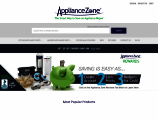 appliancezone.net screenshot