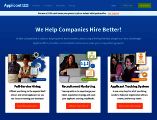 applicantpro.com screenshot