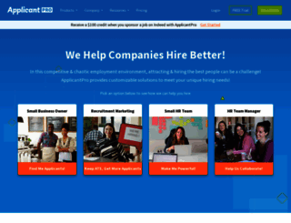 applicantprosoftware.com screenshot