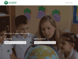 applicants.sabis.net screenshot