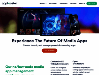 applicaster.com screenshot