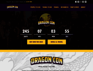 application.dragoncon.org screenshot