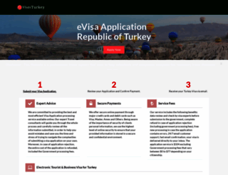 application.visasturkey.com screenshot