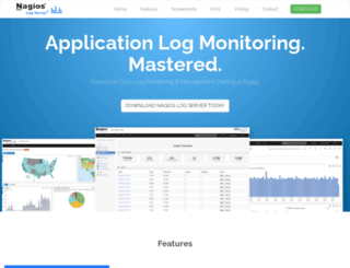 applicationlogmonitoring.org screenshot