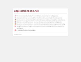 applicationsone.net screenshot