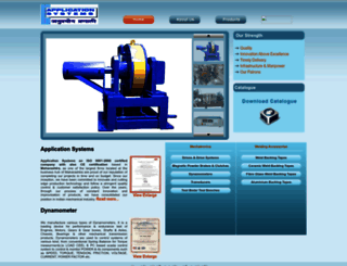 applicationsystem.net screenshot