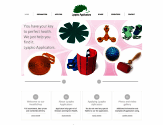 applicatorlyapko.com screenshot