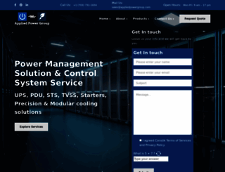 appliedpowergroup.com screenshot