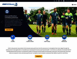 appliedsportpsych.org screenshot