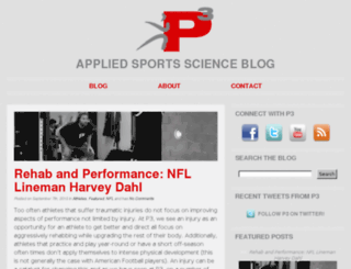 appliedsportsscience.com screenshot