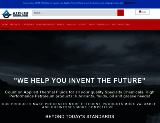 appliedthermalfluids.com screenshot