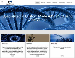 appliedviromics.com screenshot