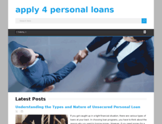 apply-4-personal-loans.co.uk screenshot