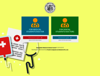 apply.bmdc.org.bd screenshot