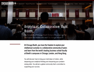 apply.chicagobooth.edu screenshot