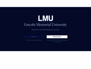 applynow.lmunet.edu screenshot