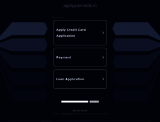 applypancards.in screenshot