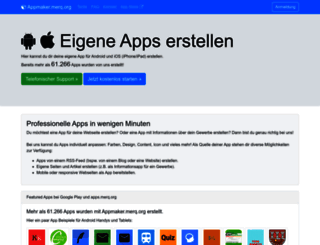 appmaker.merq.org screenshot