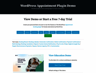 appointment.getmotopress.com screenshot