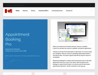 appointmentbookingpro.com screenshot