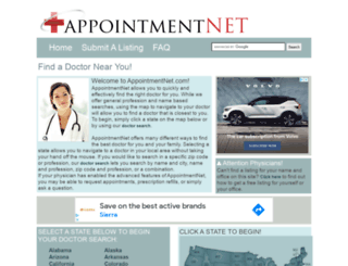 appointmentnet.com screenshot