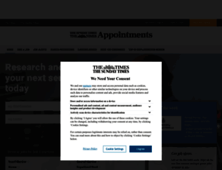 appointments.thesundaytimes.co.uk screenshot