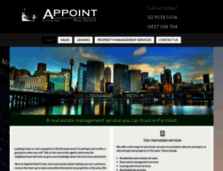 appointrealestate.com.au screenshot