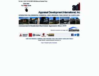 appraisaldevelopment.com screenshot