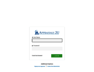 appraisals2u.spurams.com screenshot