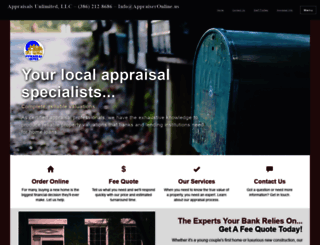 appraisalsunlimitedflorida.com screenshot