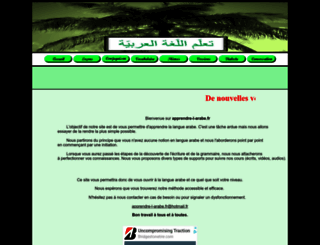apprendre-l-arabe.fr screenshot