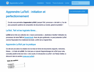 apprendre-latex.images-en-france.fr screenshot