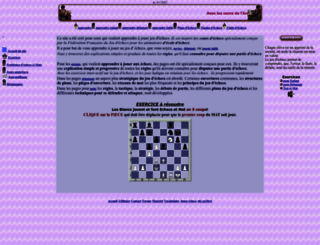 apprendreechecs.com screenshot