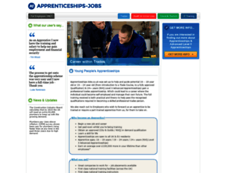apprenticeships-jobs.co.uk screenshot