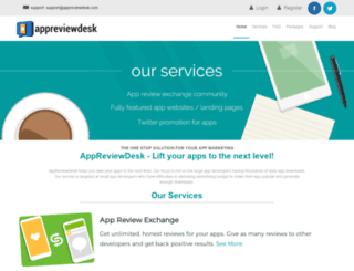 appreviewdesk.com screenshot