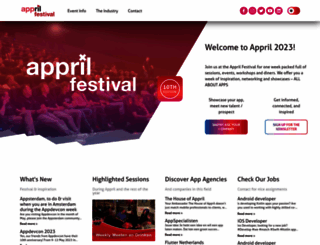 apprilfestival.com screenshot