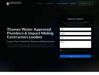 approved-plumbers.london screenshot