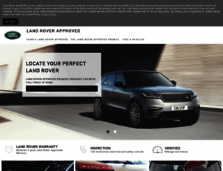 approved.in.landrover.com screenshot
