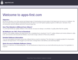 apps-first.com screenshot