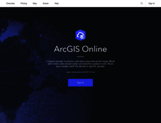 apps.arcgis.com screenshot