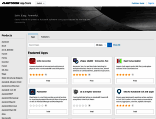 apps.autodesk.com screenshot