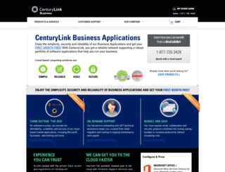 apps.centurylink.com screenshot