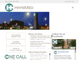 apps.haysmed.com screenshot