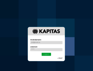 apps.kapitas.se screenshot