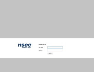 apps.nscc.ca screenshot